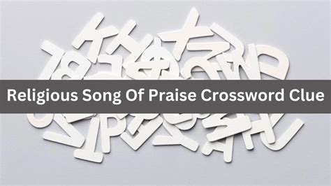 glorify crossword clue|praises or glorifies crossword clue.